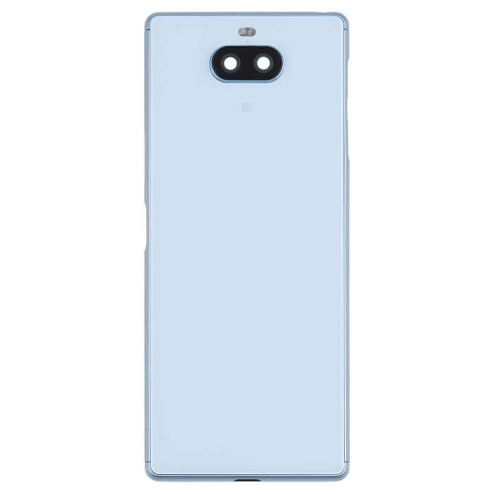 For Sony Xperia 8 Battery Back Cover with Middle Frame & Camera Lens Cover(Silver)