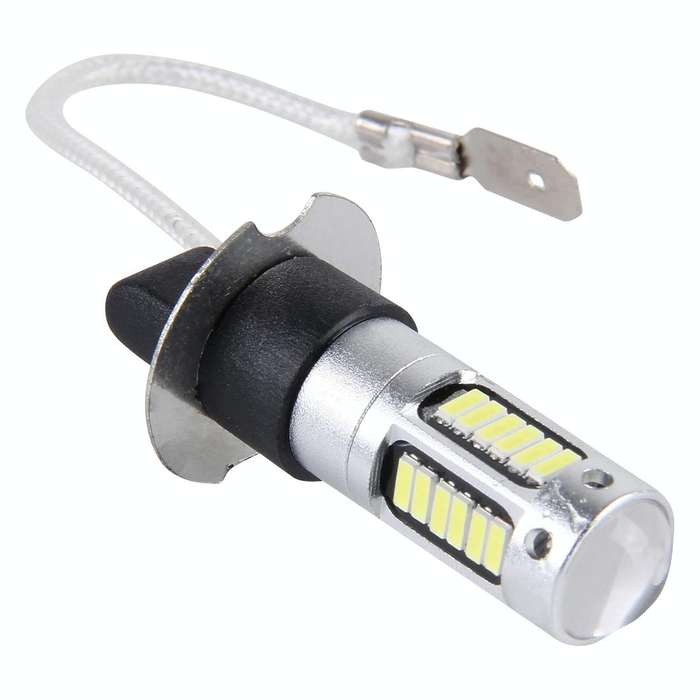 2 PCS H3 5W 30 SMD-4014 LEDs Car Fog Light, DC 12V(White Light)