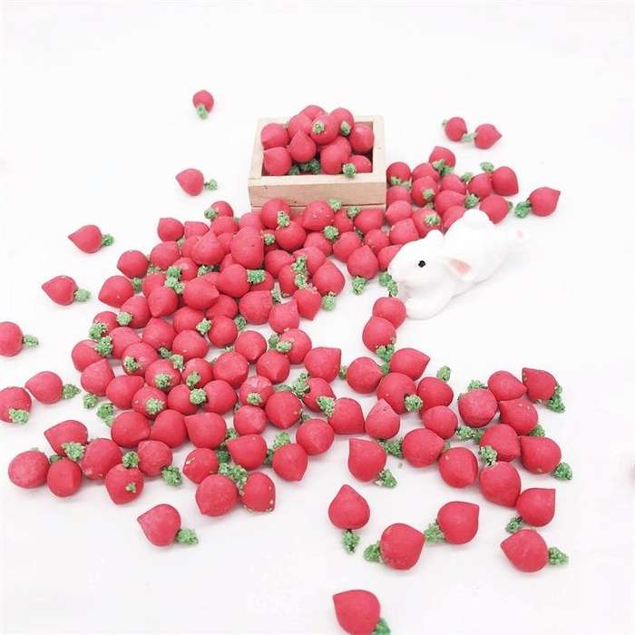 30 PCS / 3 Packs 1:12 Mini Doll House Food Play Kitchen Decoration Fruit Vegetable Miniature Carr...