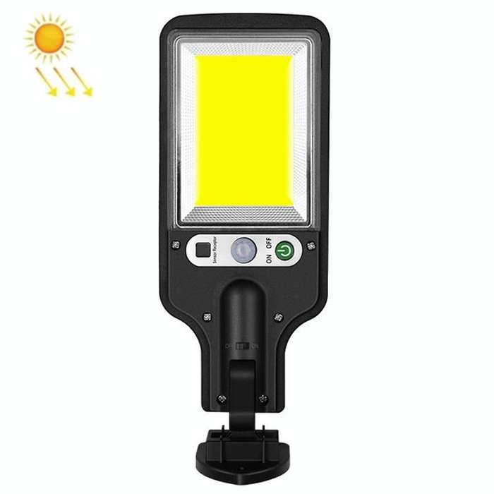 616 Solar Street Light LED Human Body Induction Garden Light, Spec: 117 COB No Remote Control