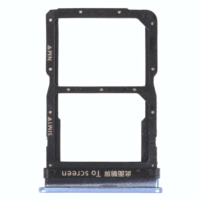 SIM Card Tray + NM Card Tray for Huawei Enjoy 20 Pro (Purple)