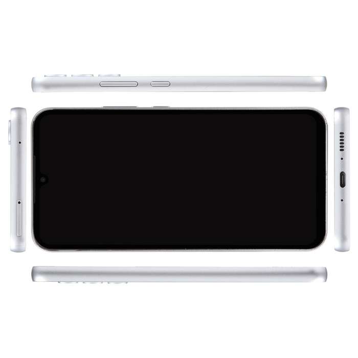 For Samsung Galaxy A34 Black Screen Non-Working Fake Dummy Display Model(White)
