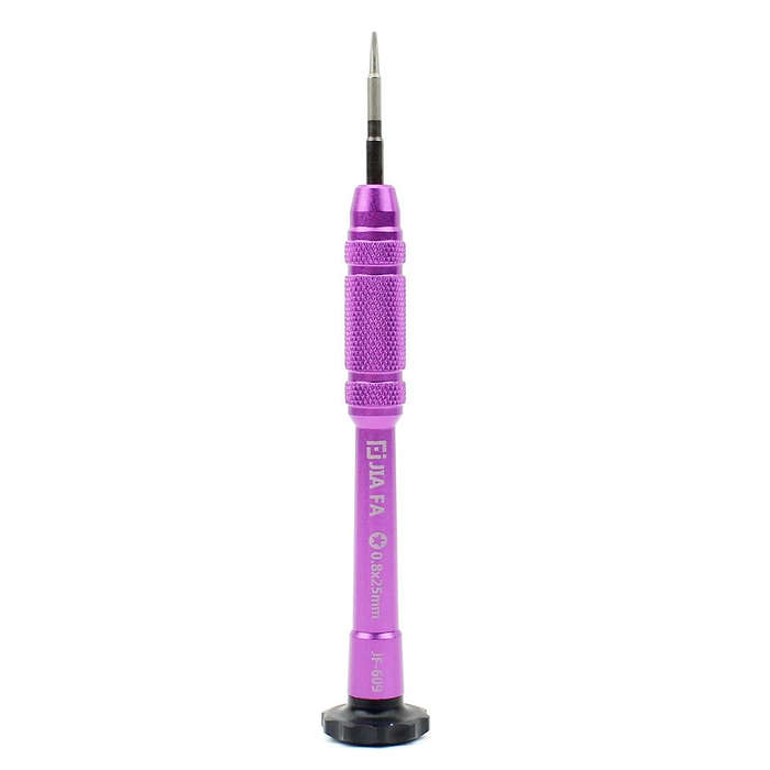 JIAFA JF-609-0.8 Pentalobe 0.8 Screwdriver for iPhone Charging Port Screws (Magenta)