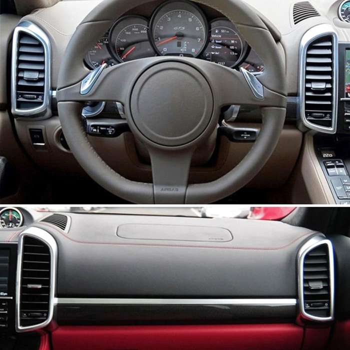 For Porsche Cayenne 2010-2016 Left Driving Car Air Conditioning Air Outlet Paddle 7P5 819 727