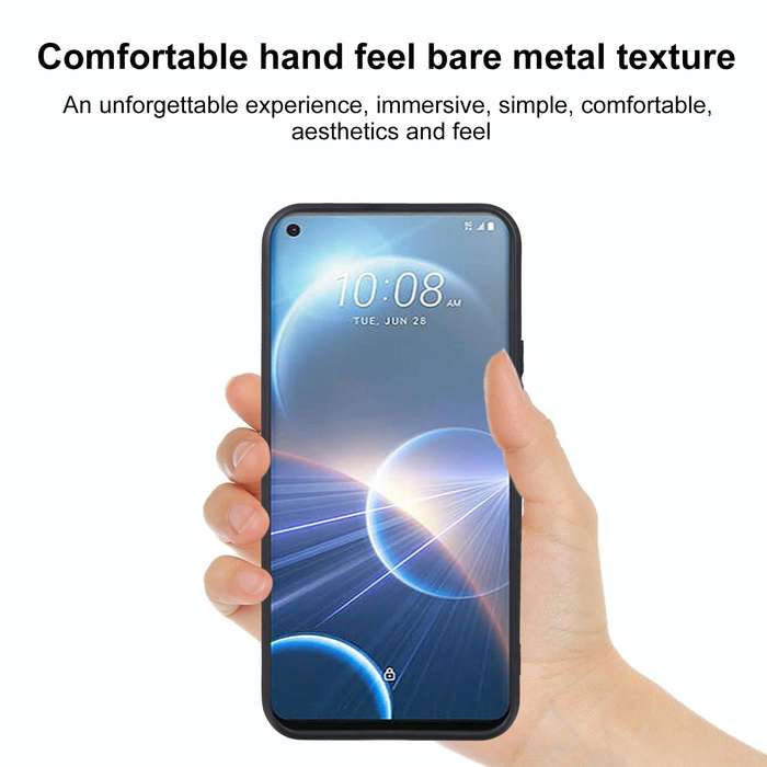 For HTC Desire 22 Pro TPU Phone Case(Black)