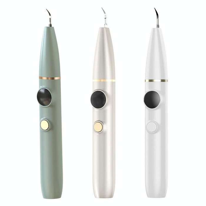 Tartar and Calculus Remover Oral Cleaning Ultrasonic Scaler Electric Visual Scaler(Green)