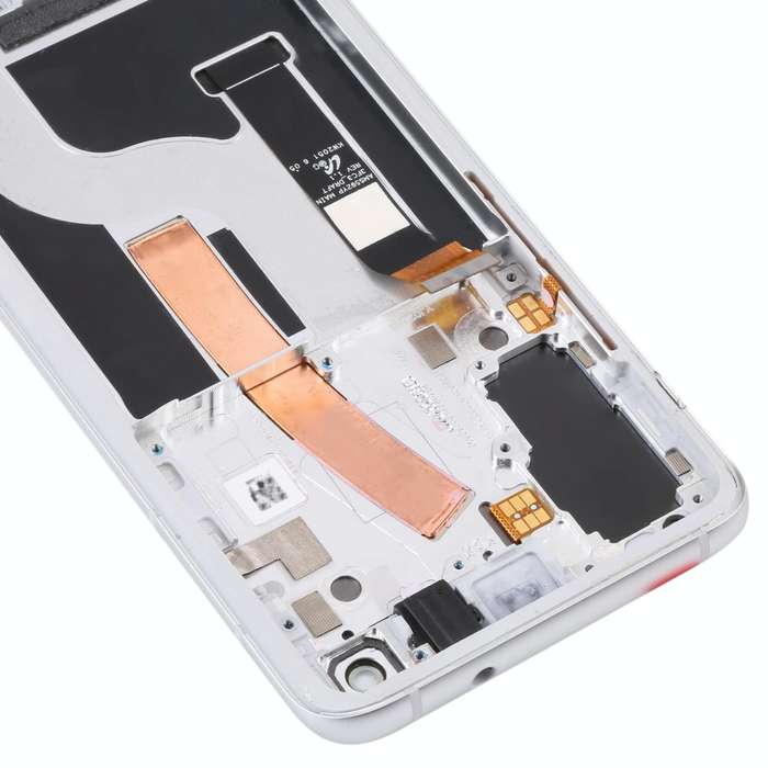 Original AMOLED LCD Screen for Asus Zenfone 8 ZS590KS Digitizer Full Assembly with FrameSilver)