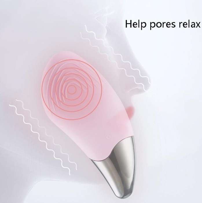 Ultrasonic Vibration Facial Cleansing Apparatus Multifunctional Electric Facial Washing Brush, Co...