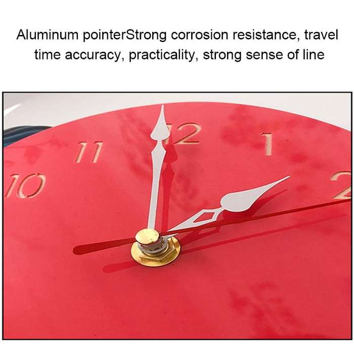 Ice Cream Styling Decorative Wall Clock (White)