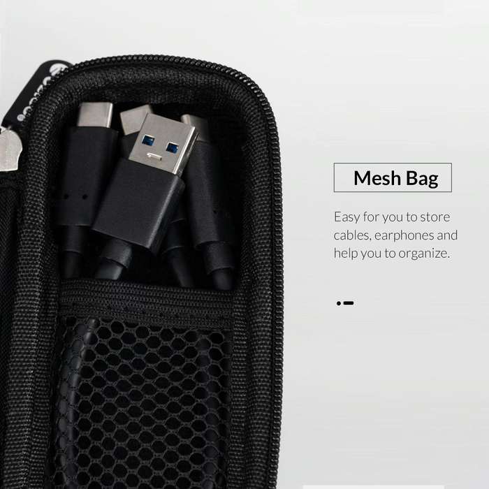 ORICO-M2PH01-BK-BP M.2 Hard Drive EVA Case Storage Bag (Black)