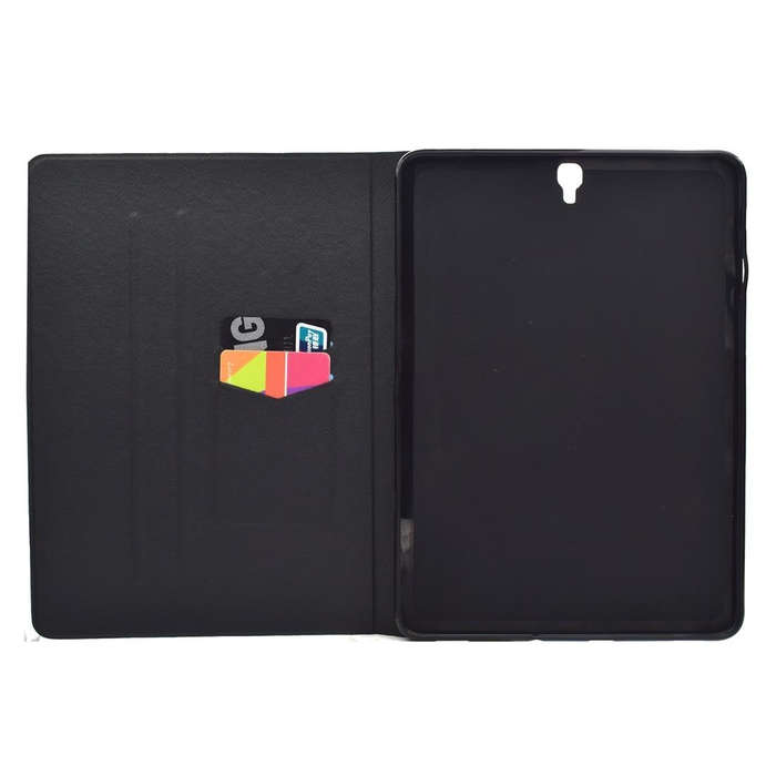 For Galaxy Tab S3 9.7 T820 TPU Horizontal Flip Leather Case with Holder & Card Slot & Sleep / Wak...