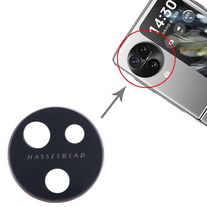 For OPPO Find N3 Flip Original Camera Lens Cover (Purple)