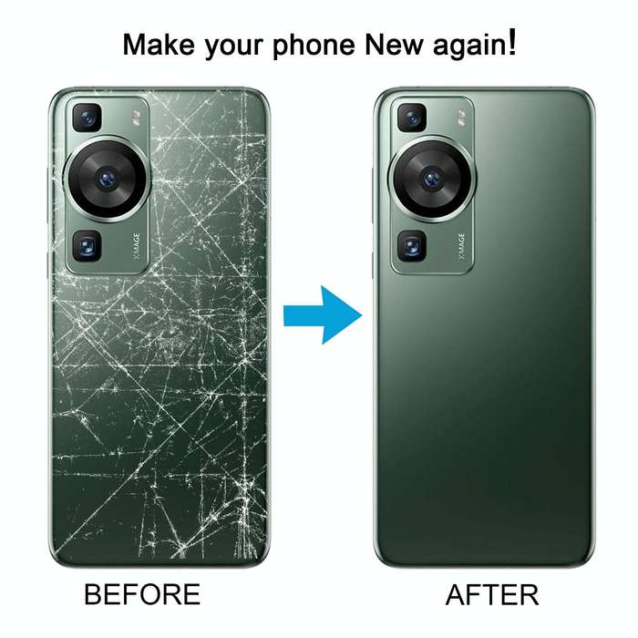 For Huawei P60 Battery Back Cover(White)