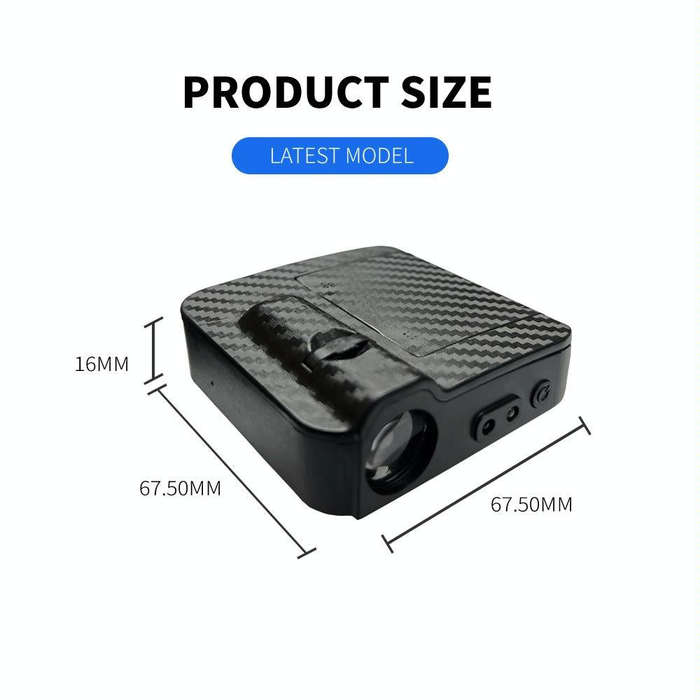 LED Infrared Induction Car Door Welcome Light Night Projection Ambient Light, Specification: Mode...