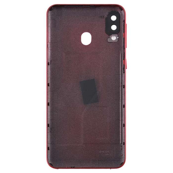 For Galaxy M20 Battery Back Cover (Red)