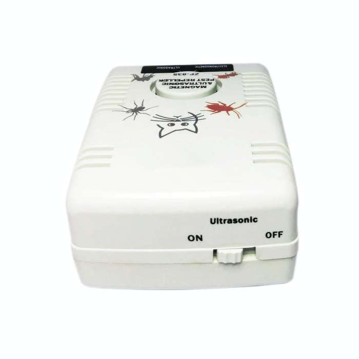 Electromagnetic & UltraSonic Pest Repeller(Grey)