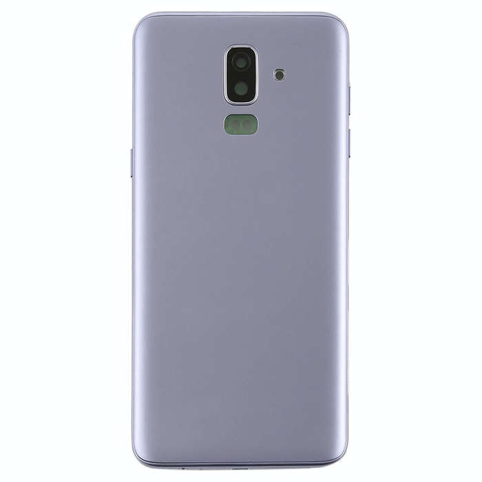 For Galaxy J8 (2018), J810F/DS, J810Y/DS, J810G/DS Back Cover with Side Keys & Camera Lens (Grey)