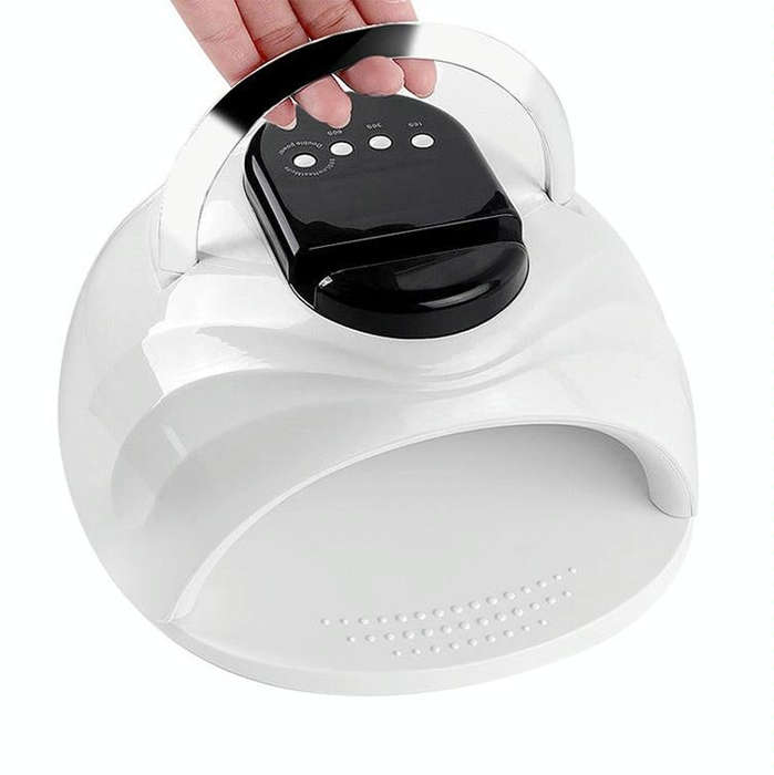 M5Plus 168W 42UV/LED Intelligent Induction Nail Lamp with Phone Holder Function(EU Plug)
