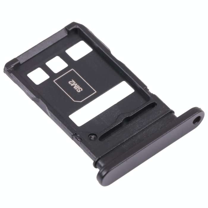 SIM Card Tray + SIM Card Tray for Honor 50 Pro (Black)