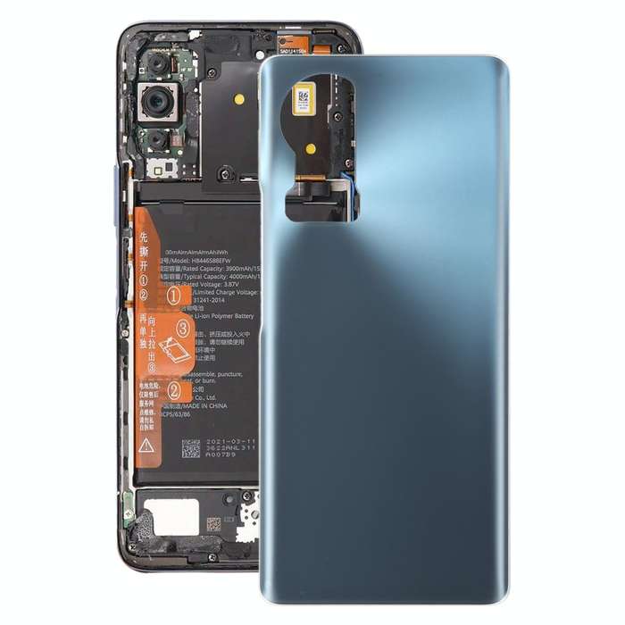 For Honor 80 OEM Glass Battery Back Cover(Green)