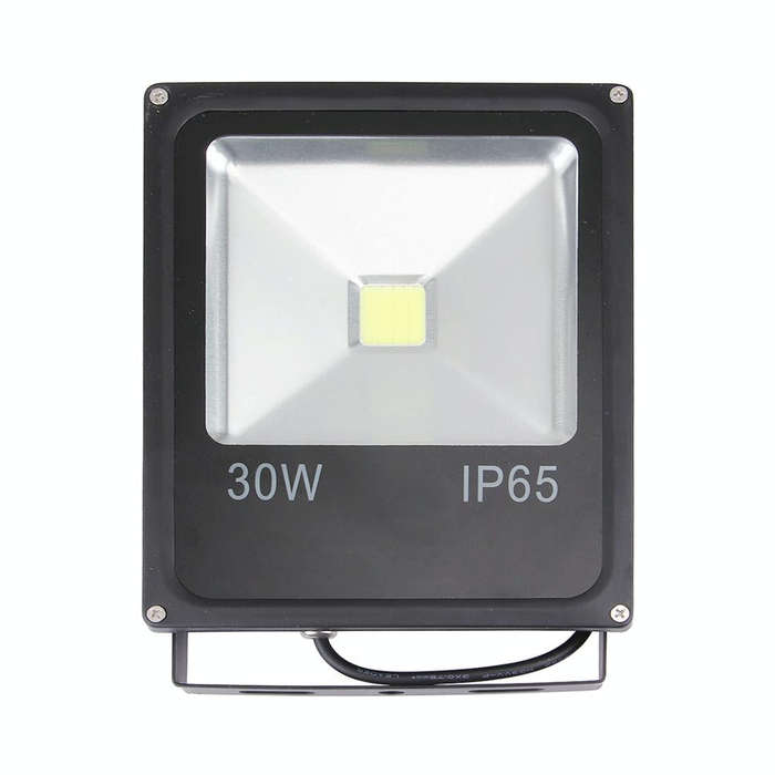 30W IP65 Waterproof White Light LED Floodlight, 2700LM Lamp, AC 85-265V