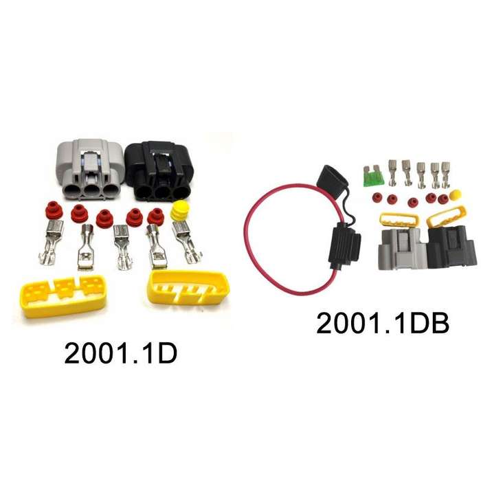 2001.1DB Motorbike Connectors Motorcycle Rectifier Pair Plugs