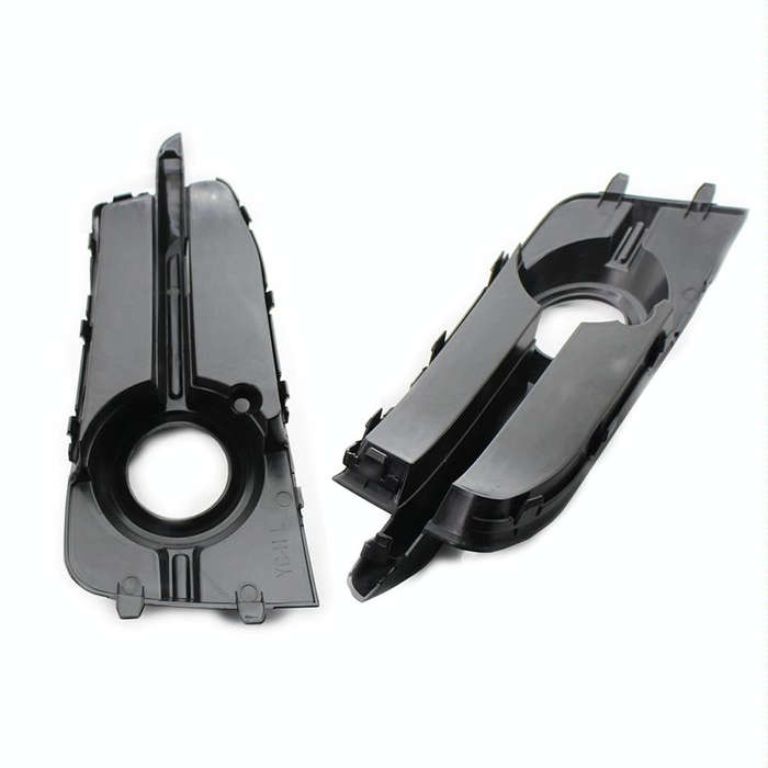 For Audi A1 8X 2011-2014 1 Pair Car Bumper Fog Lamp Decorative Cover Lower Grille Fog Lamp Frame ...