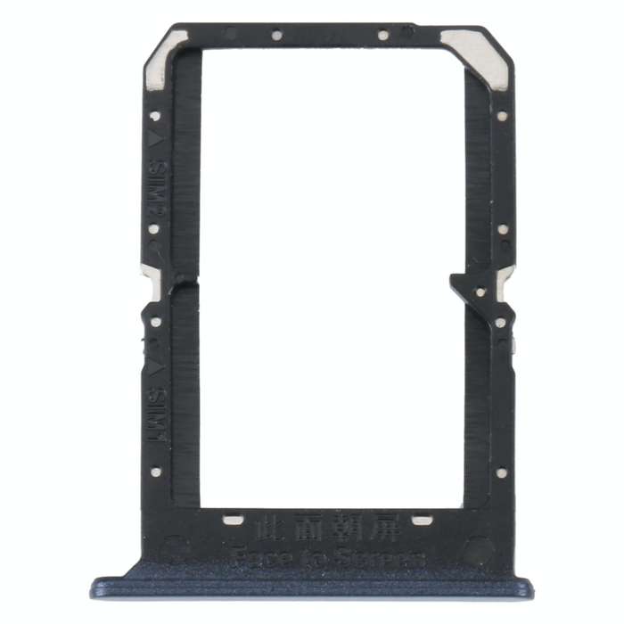 For Realme 9 Pro+ SIM Card Tray + SIM Card Tray (Black)