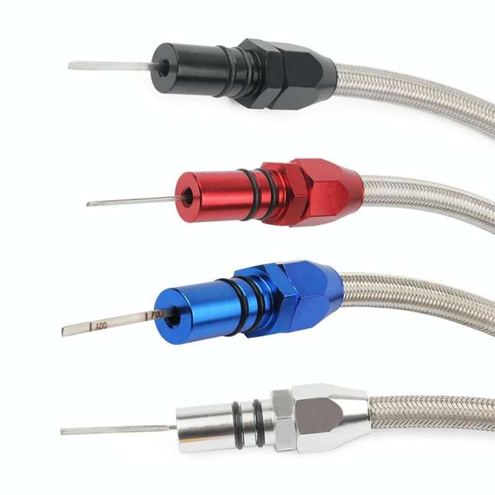 Car Flexible Stainless Transmission Gearbox Oil Dipstick 530mm Oil Measuring Rod for Chevrolet(Si...