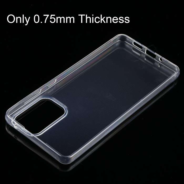 For Samsung Galaxy A73 5G 0.75mm Ultra-thin Transparent TPU Soft Phone Case
