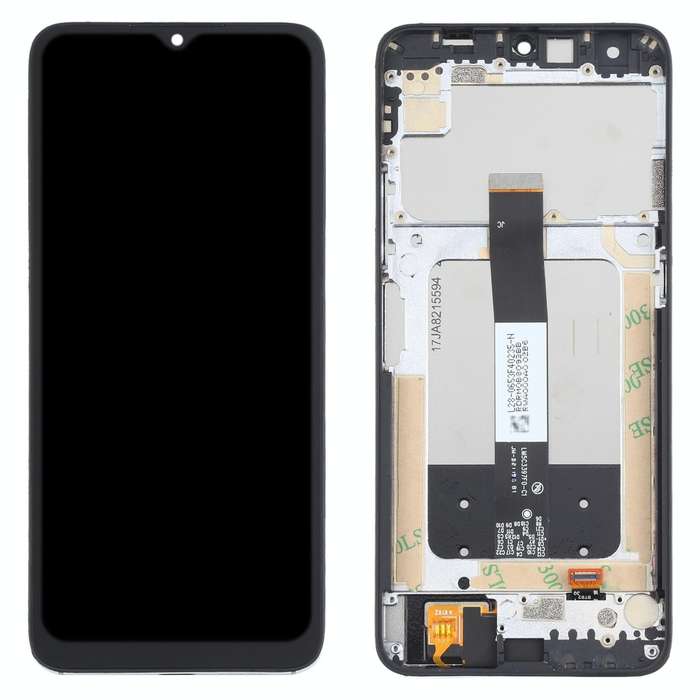 LCD Screen and Digitizer Full Assembly With Frame for Umidigi A11(Black)