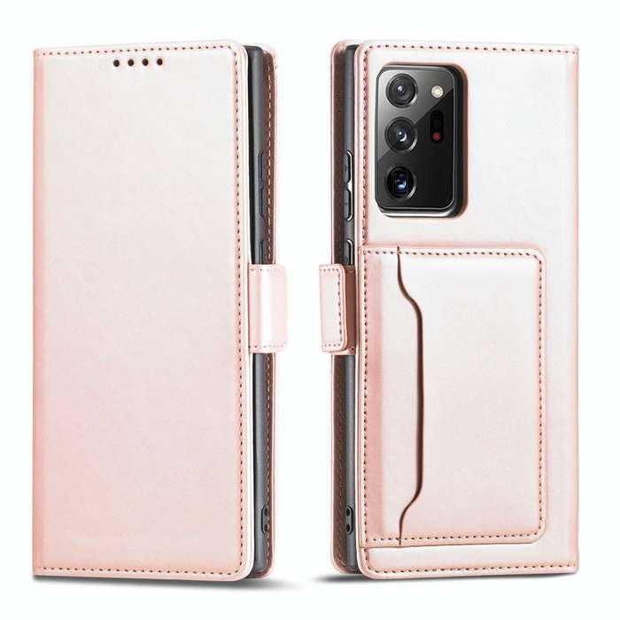 For Samsung Galaxy Note20 Ultra Strong Magnetism Liquid Feel Horizontal Flip Leather Case with Ho...