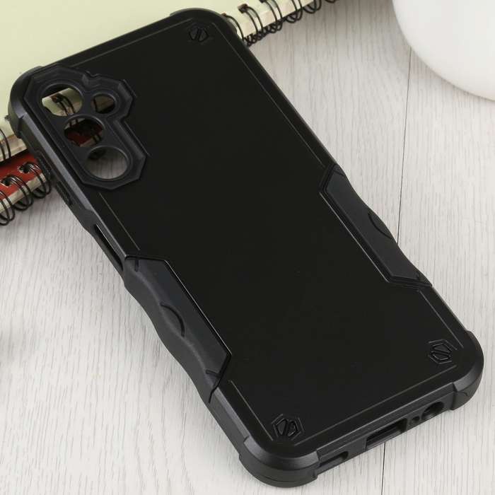 For Samsung Galaxy A14 5G Non-slip Shockproof Armor Phone Case(Black)