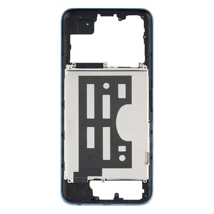 For Vivo Y70s Middle Frame Bezel Plate(Blue)