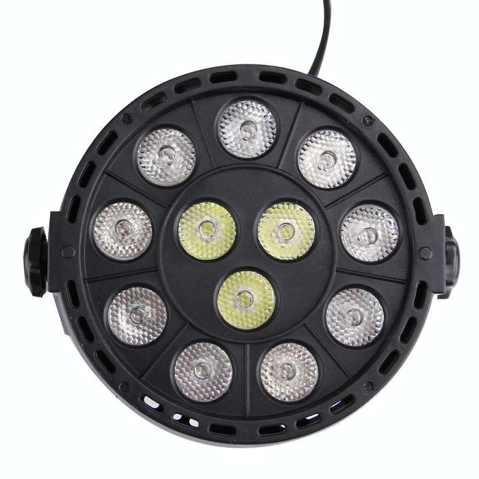 KD-12W 12 LED PAR Light Stage Light, with LED Display, Master / Slave / DMX512 / Auto Run Modes, ...