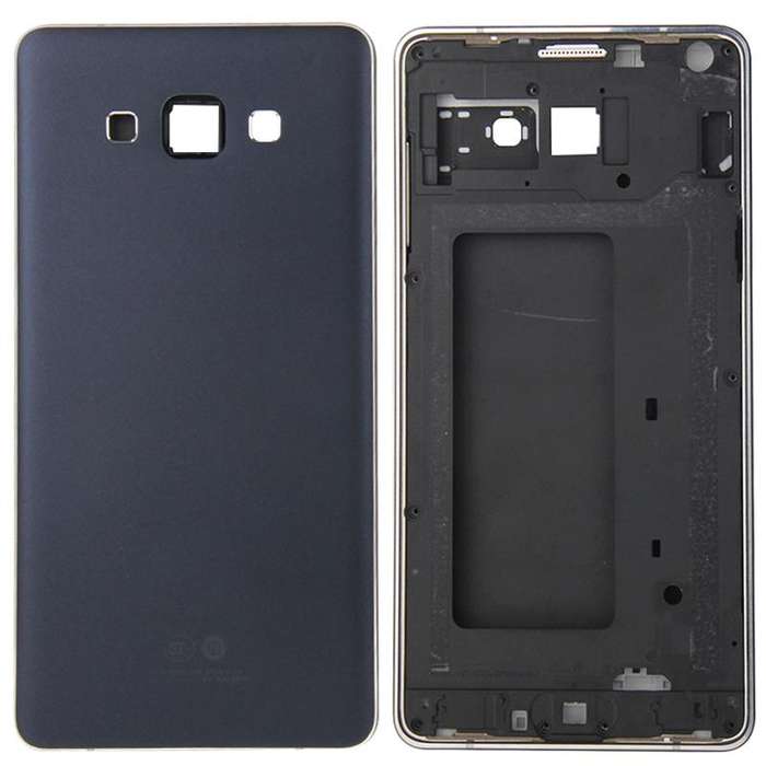 For Galaxy A7 / A700 Full Housing Cover (Front Housing LCD Frame Bezel Plate + Rear Housing ) (Blue)