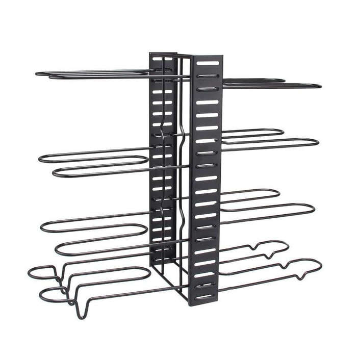 Kitchen Vertical Folding Detachable Pot Lid Holder, Specification: 8 Layers 5.0mm