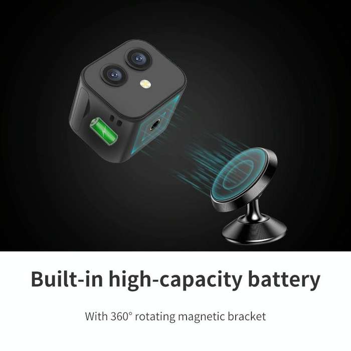 D3 HD 4K Dual Lens Wifi Camera Mobile Phone Wireless Remote Two Way Intercourse Monitoring Camera