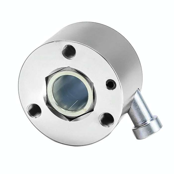 Universal Aluminum Car Steering Wheel Quick Release Disconnect Hub 3/4 inch Shaft Size(Silver)