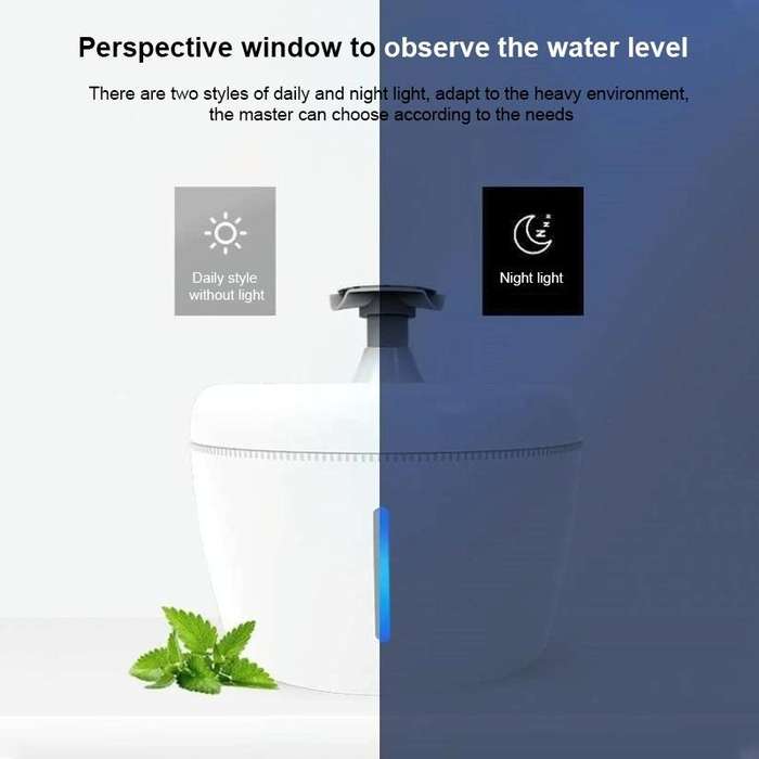 Pet Water Dispenser Electric Circulating Water Pet Water Dispenser, Specification: Night Light