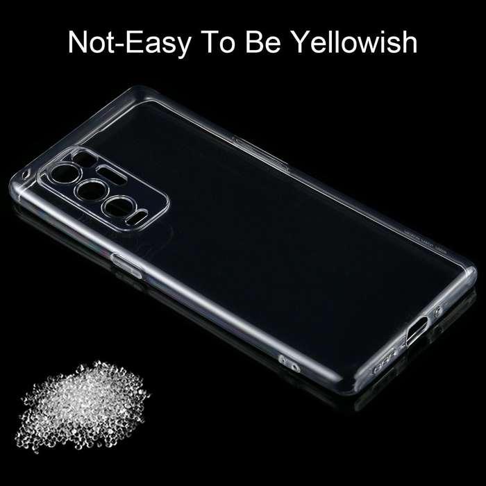For OPPO Reno5 Pro+ 0.75mm Ultra-thin Transparent TPU Soft Protective Case