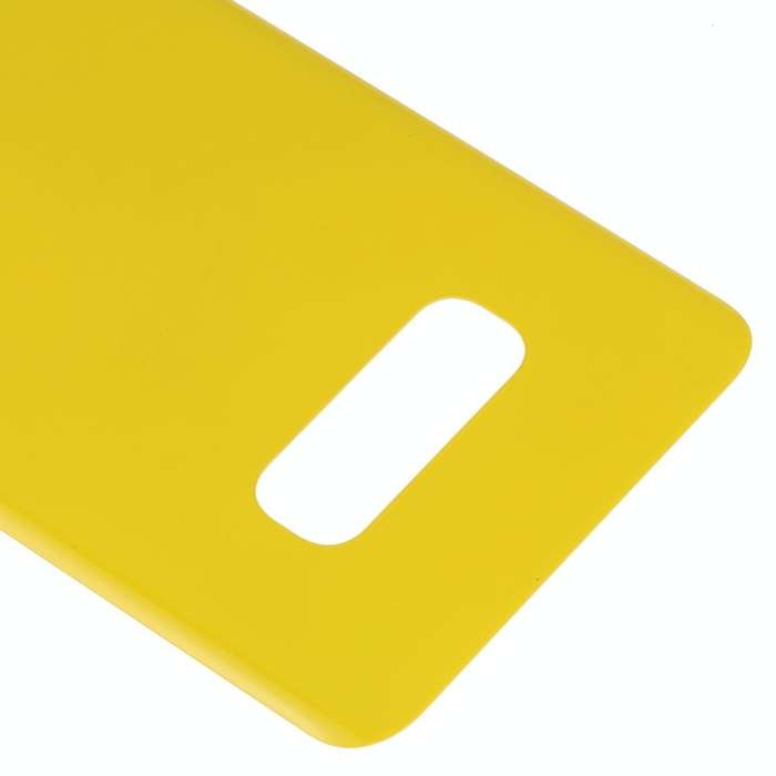 For Galaxy S10e SM-G970F/DS, SM-G970U, SM-G970W Battery Back Cover (Yellow)
