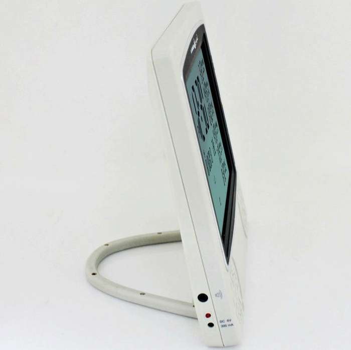 Quran Muslim Alarm Clock with Big Screen(White)