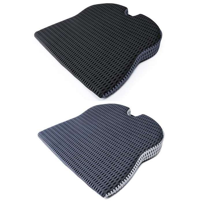 QFC040 U-shaped TThickened Memory Foam Car Seat Cushion(Black)