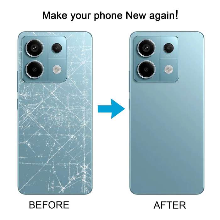 For Xiaomi Redmi Note 13 5G Original Battery Back Cover(White)