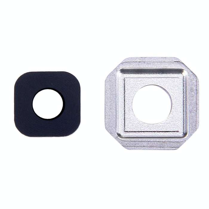 For Galaxy A3 (2016) / A310 10pcs Camera Lens Covers (Silver)