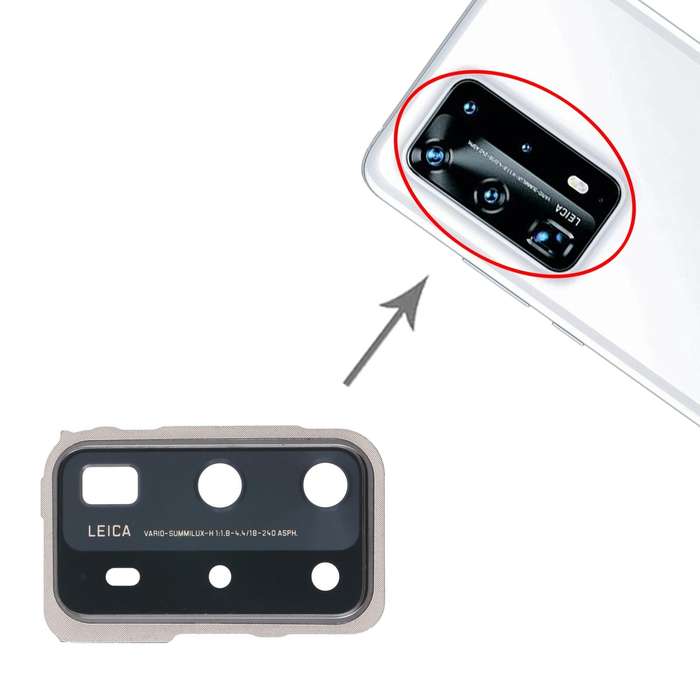 For Huawei P40 Pro+  Camera Lens Cover (Black)