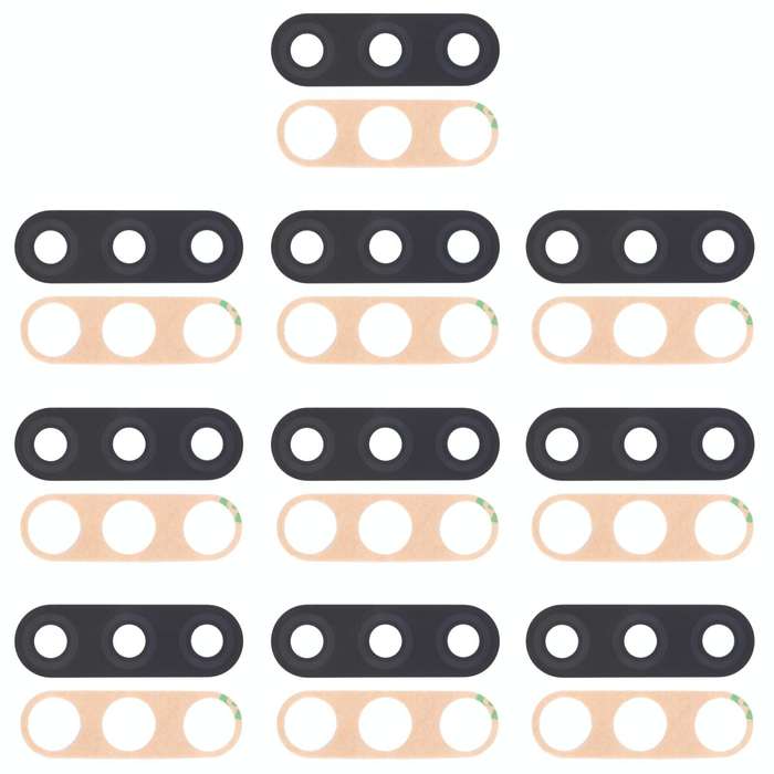 For Infinix S4 X626, X626B, X610B, X626B LTE 10pcs Back Camera Lens