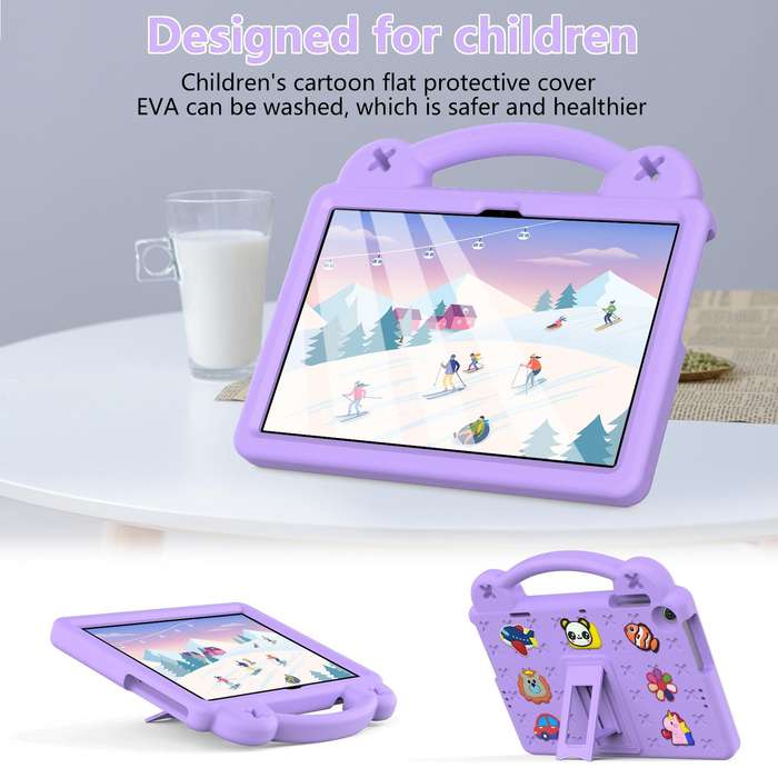 For Lenovo Tab M10 3rd Gen TB328FU / TB328XU 2022 10.1 Handle Kickstand Children EVA Shockproof T...