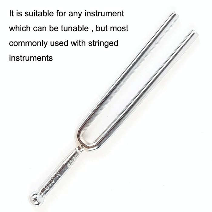 2 PCS Resonant Standard Teaching Sound Fork Stainless Steel Violin Instrument Music Sound Fork(Si...